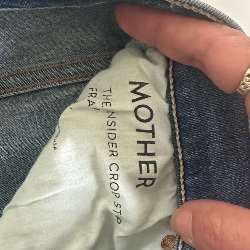 Mother jeans crop step fray - Picture 3 of 8